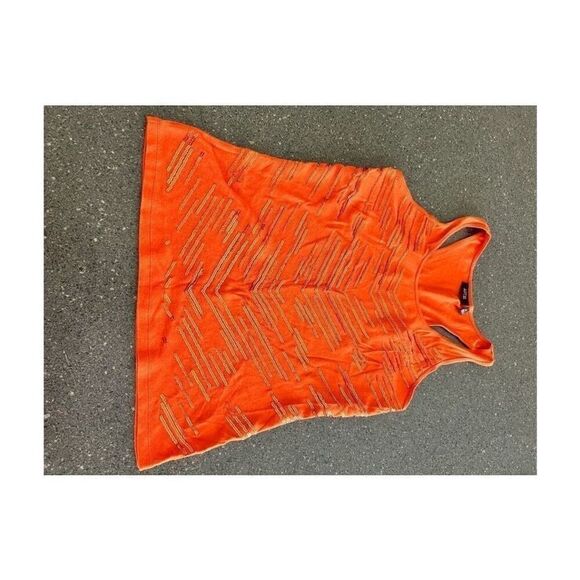 Sofia Vergara White Distressed Shorts size 12 and AP Tank top size M bundle - Picture 10 of 12